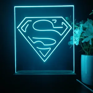 Superman LED Desk Light