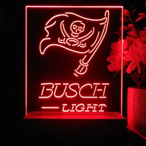 Tampa Bay Buccaneers Busch Light LED Desk Light