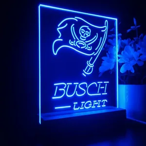 Tampa Bay Buccaneers Busch Light LED Desk Light