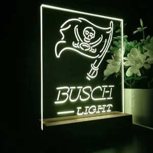 Tampa Bay Buccaneers Busch Light LED Desk Light