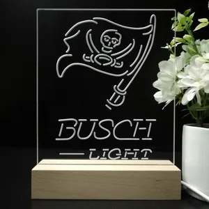 Tampa Bay Buccaneers Busch Light LED Desk Light
