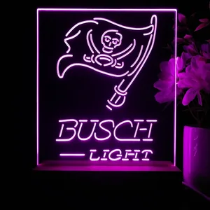 Tampa Bay Buccaneers Busch Light LED Desk Light