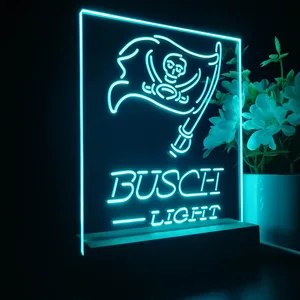 Tampa Bay Buccaneers Busch Light LED Desk Light