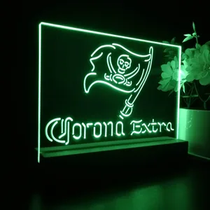 Tampa Bay Buccaneers Corona Extra LED Desk Light