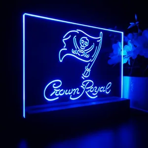 Tampa Bay Buccaneers Crown Royal LED Desk Light