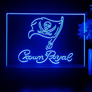 Tampa Bay Buccaneers Crown Royal LED Desk Light