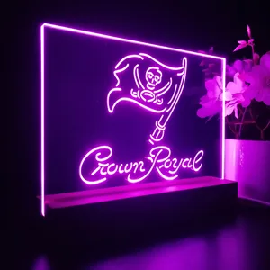 Tampa Bay Buccaneers Crown Royal LED Desk Light