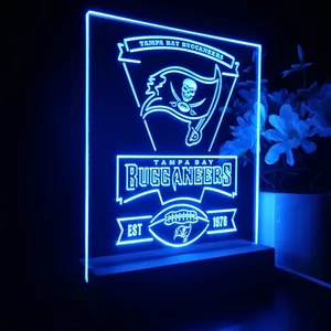 Tampa Bay Buccaneers EST 1976 LED Desk Light