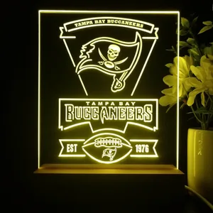 Tampa Bay Buccaneers EST 1976 LED Desk Light