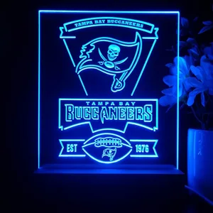 Tampa Bay Buccaneers EST 1976 LED Desk Light