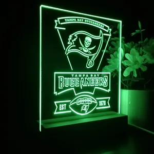 Tampa Bay Buccaneers EST 1976 LED Desk Light