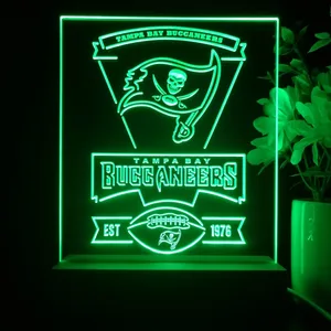 Tampa Bay Buccaneers EST 1976 LED Desk Light