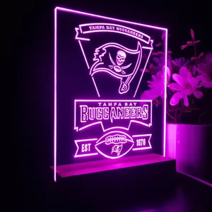 Tampa Bay Buccaneers EST 1976 LED Desk Light