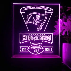 Tampa Bay Buccaneers EST 1976 LED Desk Light