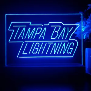 Tampa Bay Lightning Banner LED Desk Light