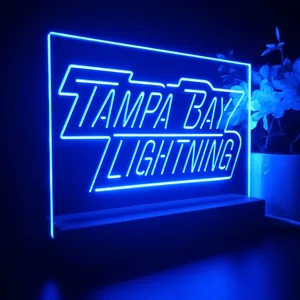 Tampa Bay Lightning Banner LED Desk Light