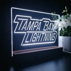 Tampa Bay Lightning Banner LED Desk Light