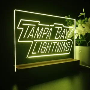 Tampa Bay Lightning Banner LED Desk Light