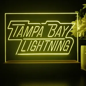 Tampa Bay Lightning Banner LED Desk Light