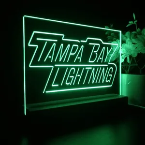 Tampa Bay Lightning Banner LED Desk Light