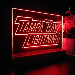 Tampa Bay Lightning Banner LED Desk Light