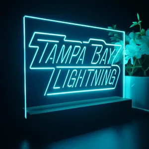 Tampa Bay Lightning Banner LED Desk Light