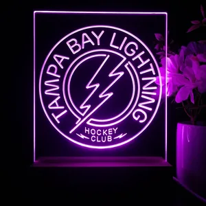 Tampa Bay Lightning Hockey Club LED Desk Light