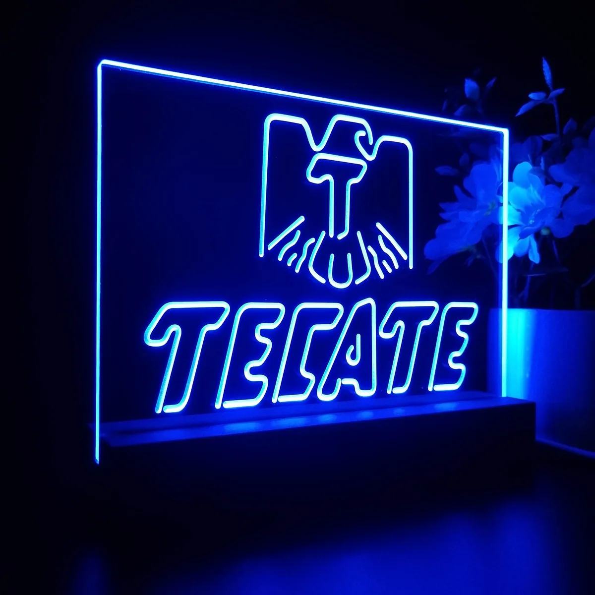 Tecate Logo 1 LED Desk Light