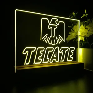 Tecate Logo 1 LED Desk Light