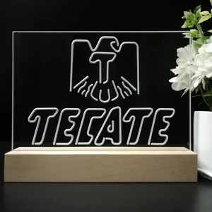 Tecate Logo 1 LED Desk Light