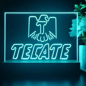 Tecate Logo 1 LED Desk Light