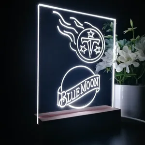 Tennessee Titans Blue Moon LED Desk Light