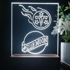 Tennessee Titans Blue Moon LED Desk Light