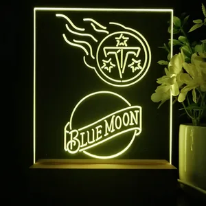 Tennessee Titans Blue Moon LED Desk Light