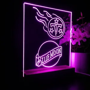 Tennessee Titans Blue Moon LED Desk Light