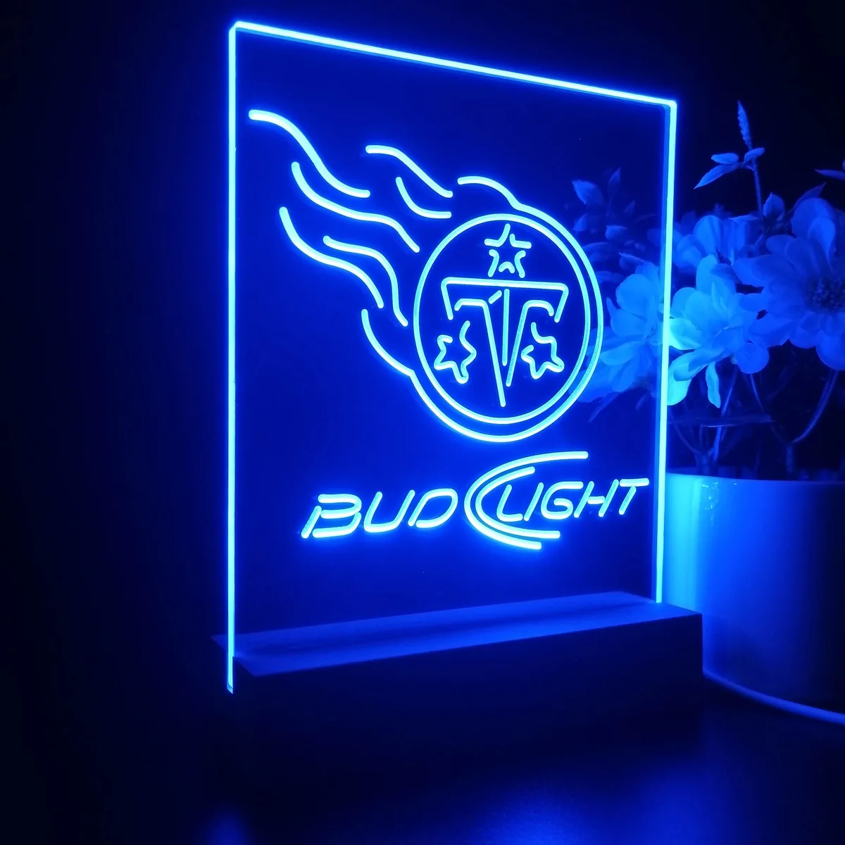 Tennessee Titans Bud Light LED Desk Light