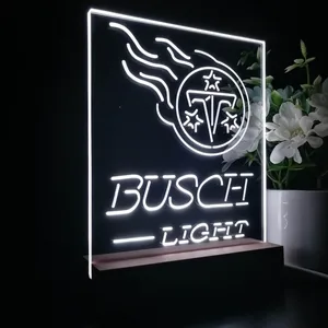 Tennessee Titans Busch Light LED Desk Light