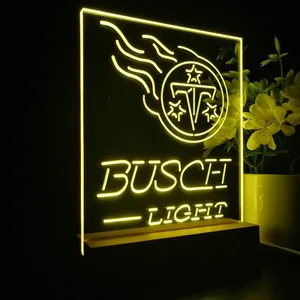 Tennessee Titans Busch Light LED Desk Light