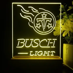 Tennessee Titans Busch Light LED Desk Light