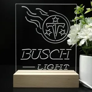 Tennessee Titans Busch Light LED Desk Light