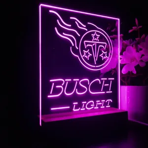 Tennessee Titans Busch Light LED Desk Light