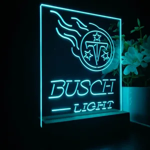 Tennessee Titans Busch Light LED Desk Light