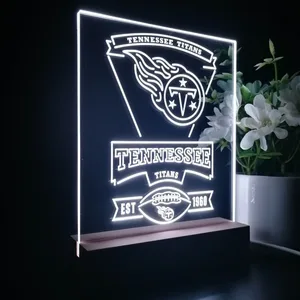 Tennessee Titans EST 1960 LED Desk Light