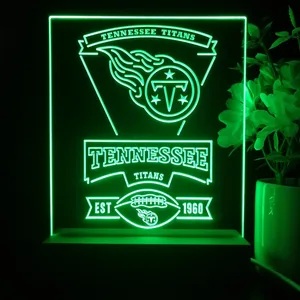 Tennessee Titans EST 1960 LED Desk Light