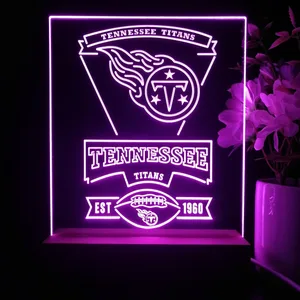 Tennessee Titans EST 1960 LED Desk Light
