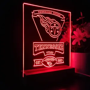 Tennessee Titans EST 1960 LED Desk Light