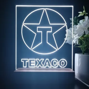 Texaco Logo LED Desk Light
