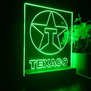 Texaco Logo LED Desk Light