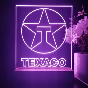 Texaco Logo LED Desk Light