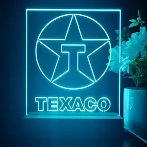 Texaco Logo LED Desk Light